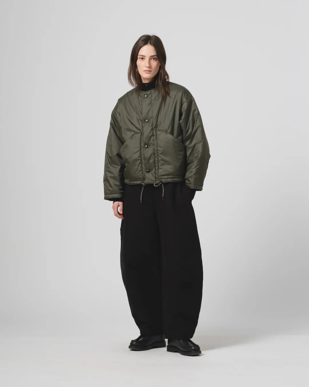 GIRLS OF DUST NUCLEAR JACKET FURY NYLON - DUSTY GREEN