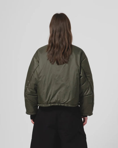 GIRLS OF DUST NUCLEAR JACKET FURY NYLON - DUSTY GREEN