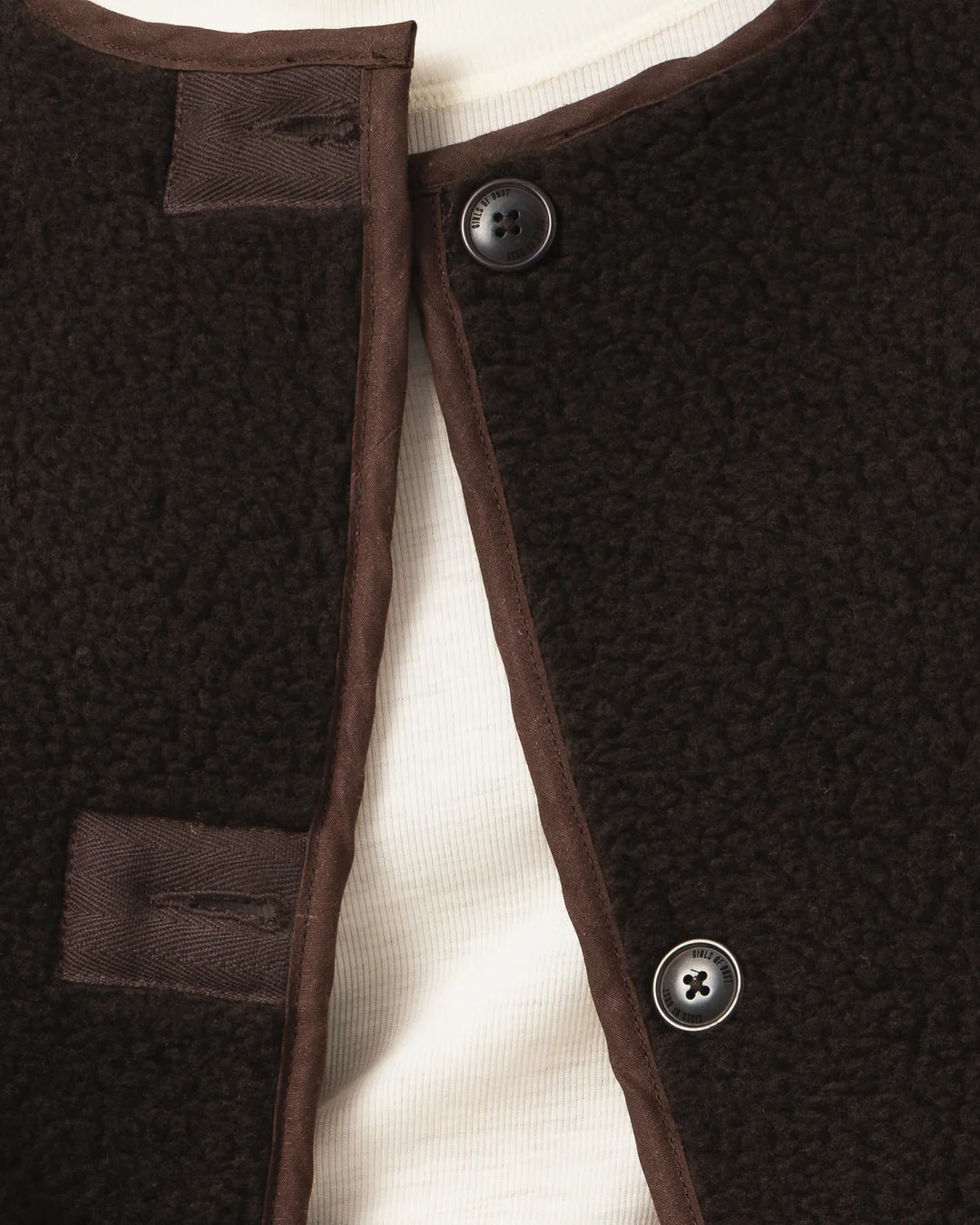 GIRLS OF DUST SOLAR JACKET - BROWN