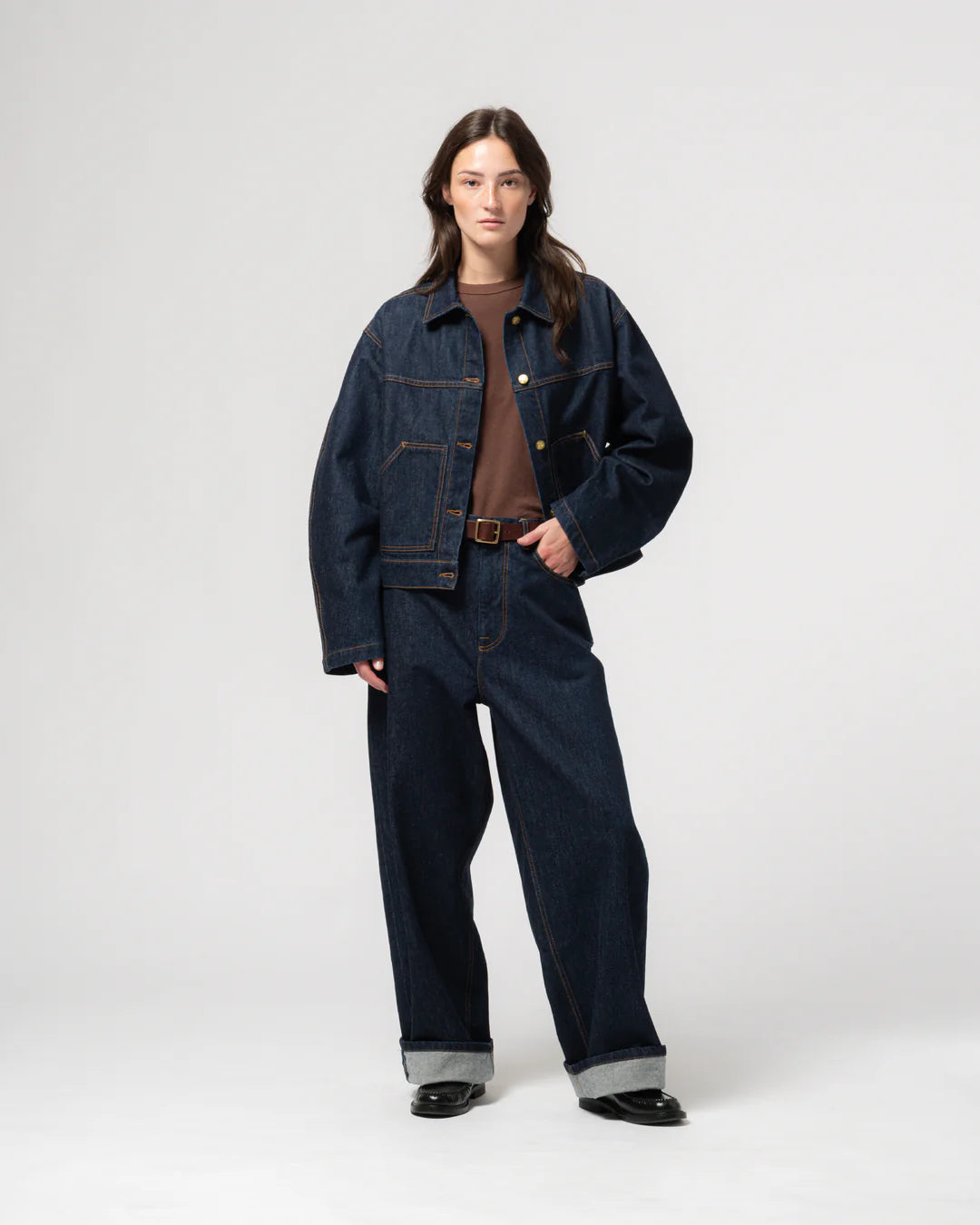GIRLS OF DUST MIAMI JACKET - CENTURY DENIM - BLUE RINSE