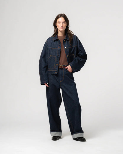GIRLS OF DUST MIAMI JACKET - CENTURY DENIM - BLUE RINSE