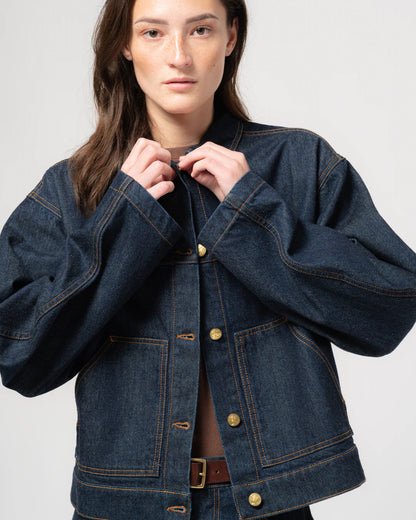 GIRLS OF DUST MIAMI JACKET - CENTURY DENIM - BLUE RINSE