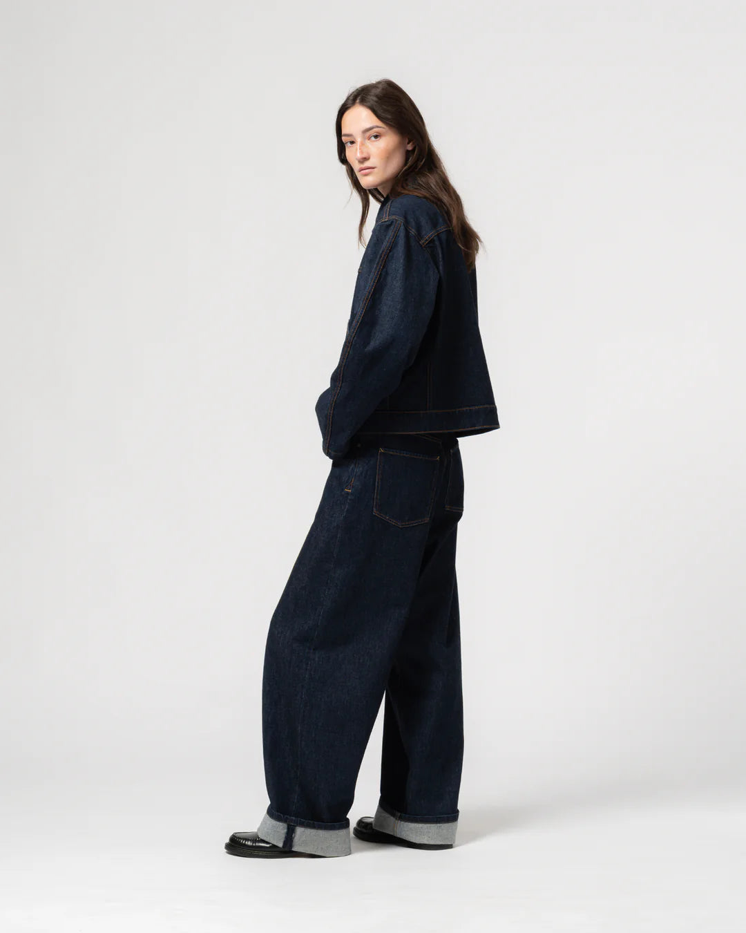 GIRLS OF DUST MIAMI JACKET - CENTURY DENIM - BLUE RINSE