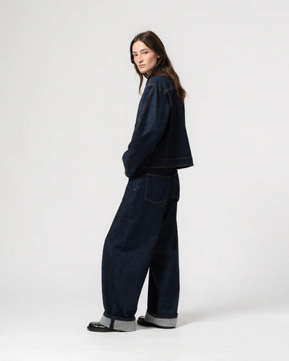 GIRLS OF DUST MIAMI JACKET - CENTURY DENIM - BLUE RINSE