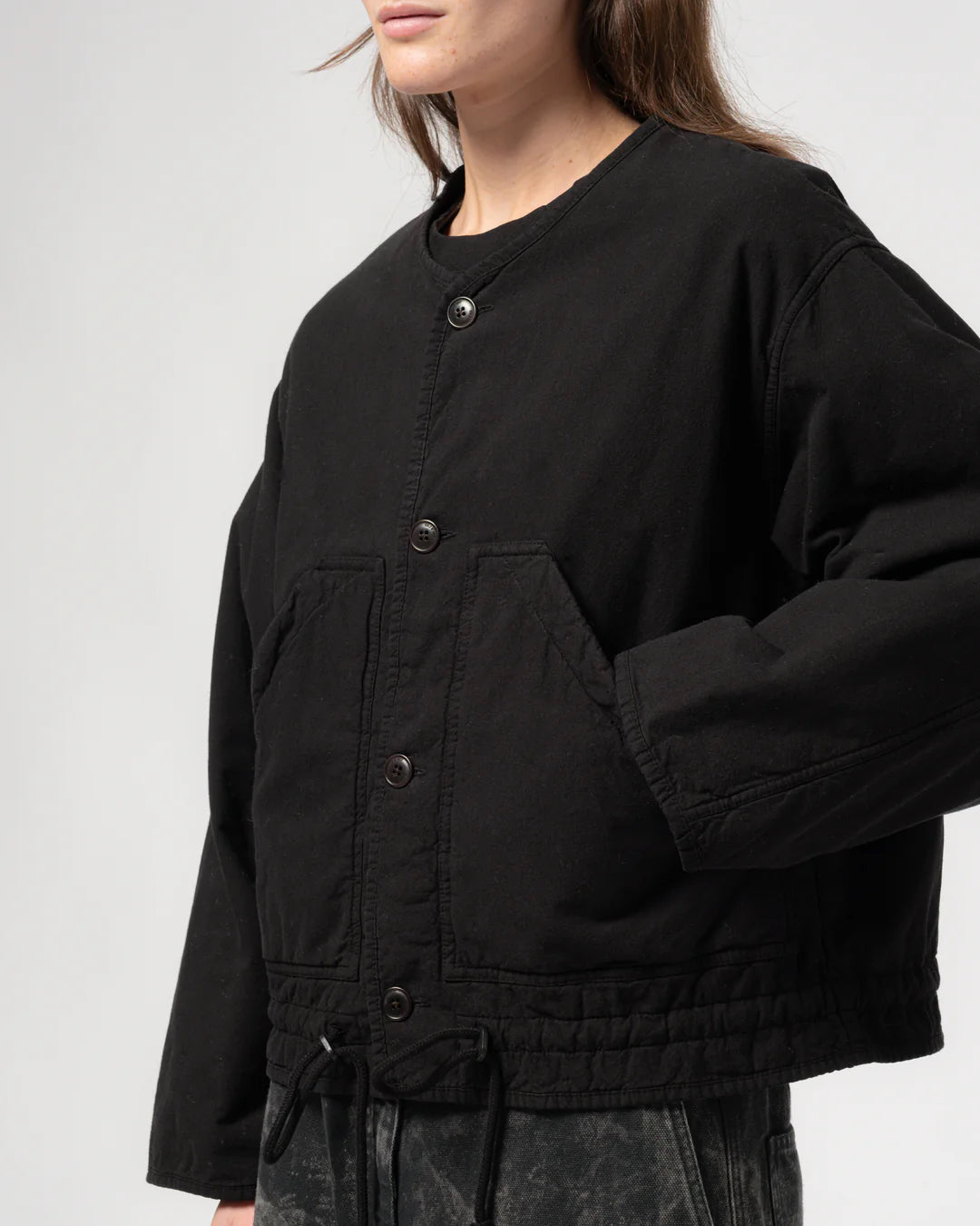 GIRLS OF DUST PADDED NEUTRON JACKET - FADED BLACK
