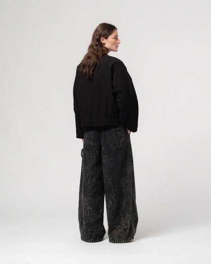 GIRLS OF DUST PADDED NEUTRON JACKET - FADED BLACK