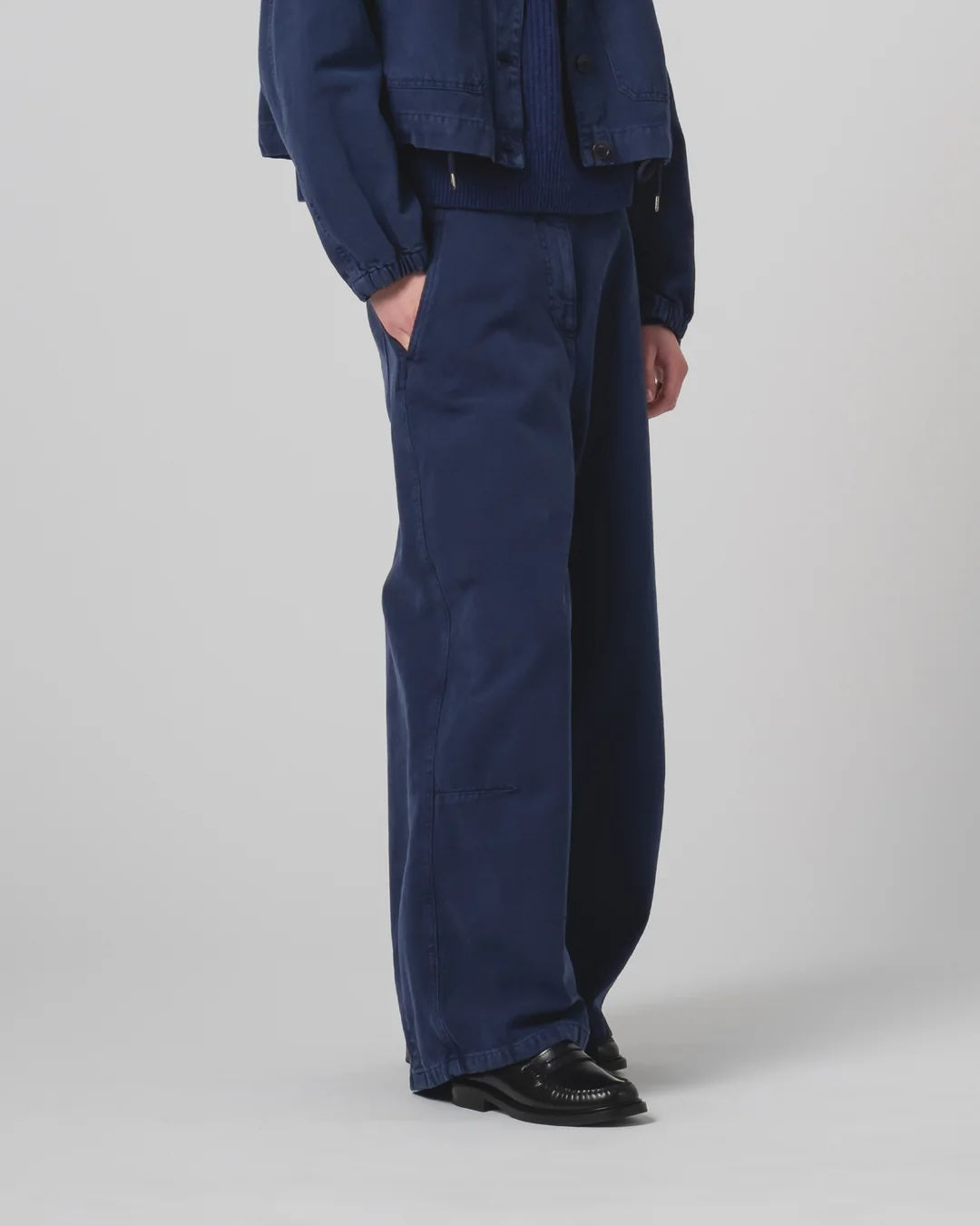 GIRLS OF DUST ATLANTIDE CHINO - INDIGO BLUE CANVAS