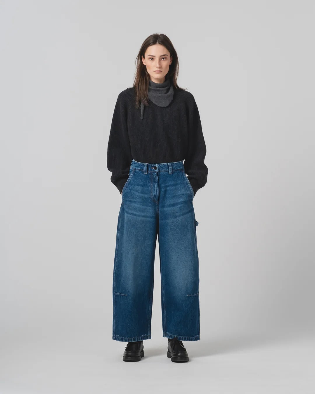 GIRLS OF DUST SUBMARINE CHINO - GENERATION DENIM - BLUE STONE WASHED