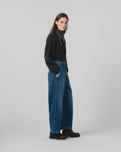 GIRLS OF DUST SUBMARINE CHINO - GENERATION DENIM - BLUE STONE WASHED