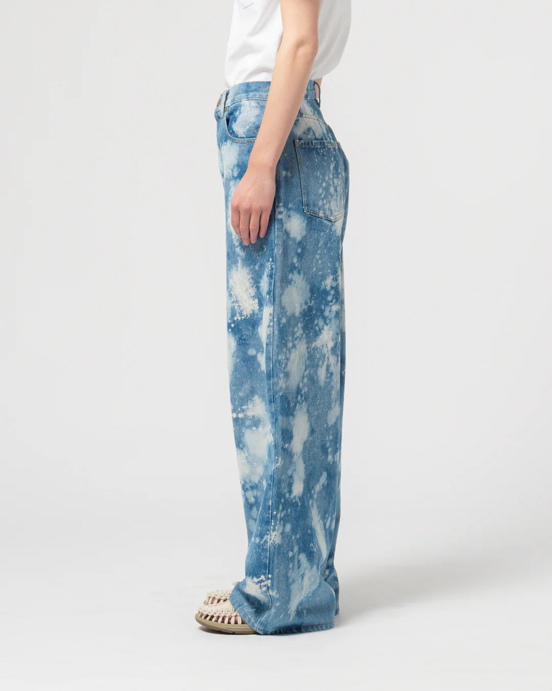 GIRLS OF DUST JANET PANTS - METEOR DENIM BLUE