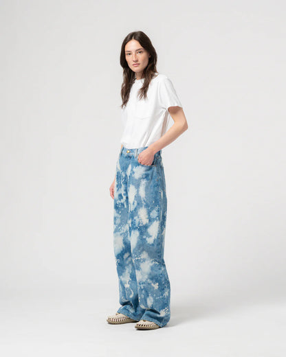 GIRLS OF DUST JANET PANTS - METEOR DENIM BLUE