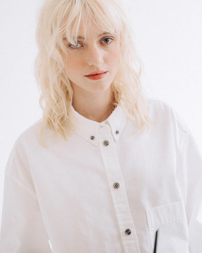 GIRLS OF DUST CUBIC SHIRT - MILK