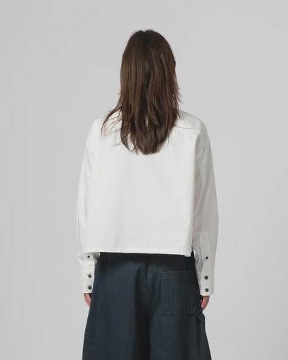 GIRLS OF DUST CUBIC SHIRT - MILK