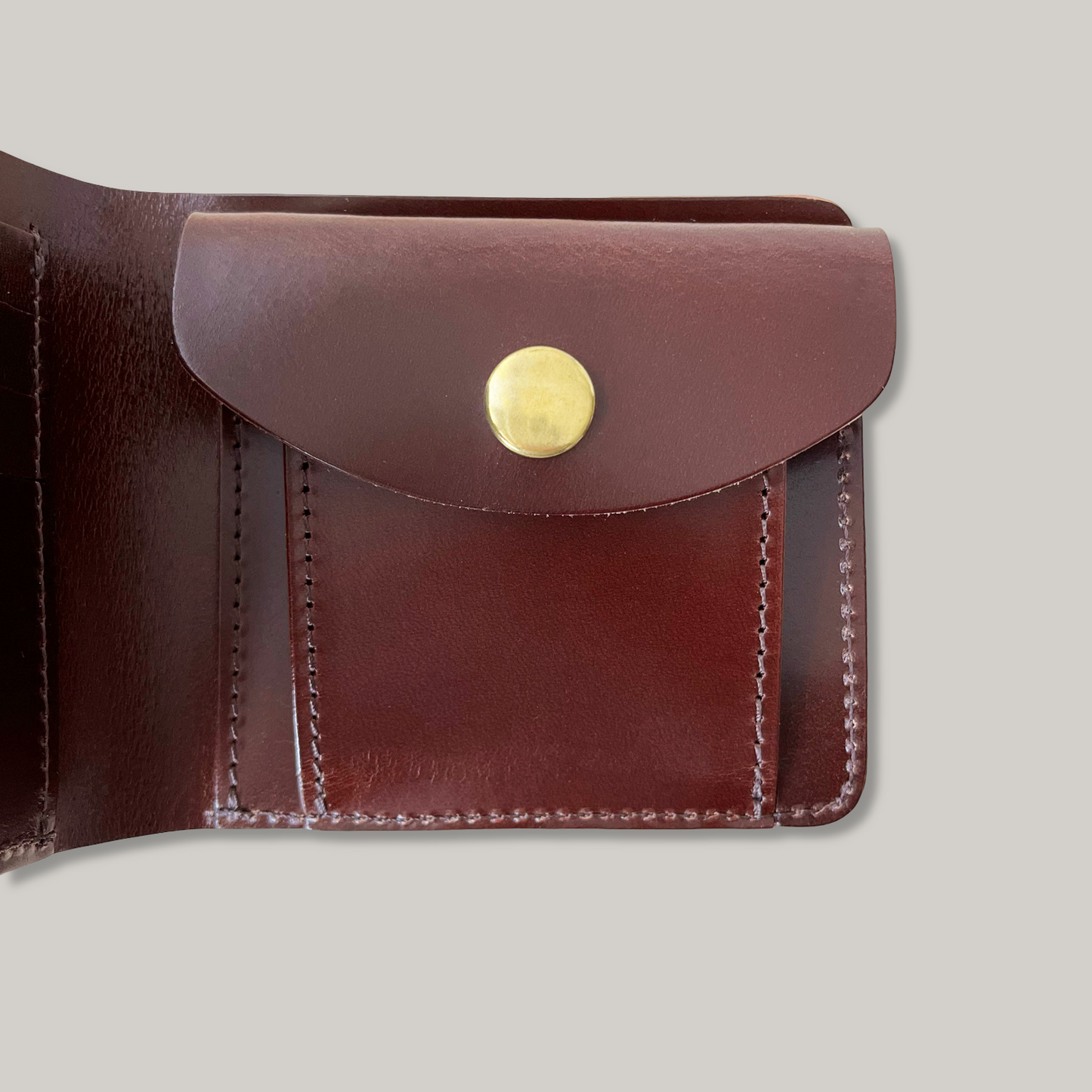 KOBASHI BILL FOLD WALLET - DARK BROWN
