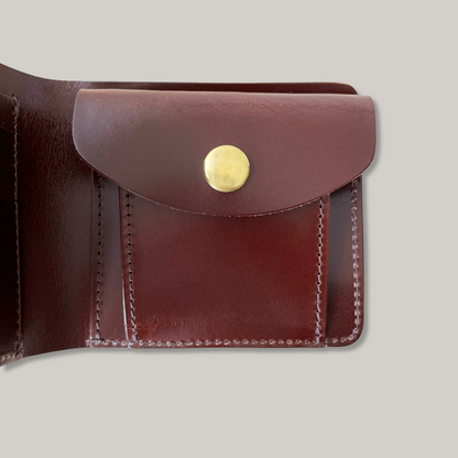 KOBASHI BILL FOLD WALLET - DARK BROWN