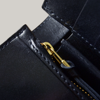 KOBASHI STUDIO WALLET MIDDLE - BLACK