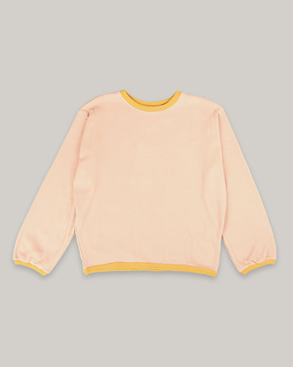 W'MENSWEAR GAS STATION TEE - MUSTARD YELLOW WAFFLE