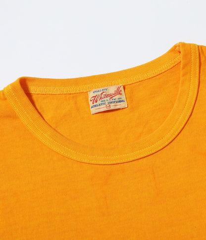 WHITESVILLE PIGMENT DYE POCKET T-SHIRT - GOLD