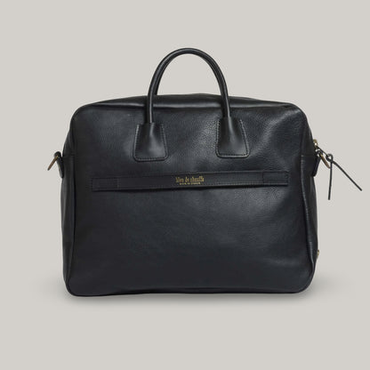 BLEU DE CHAUFFE ZEPPO BUSINESS BAG - BLACK