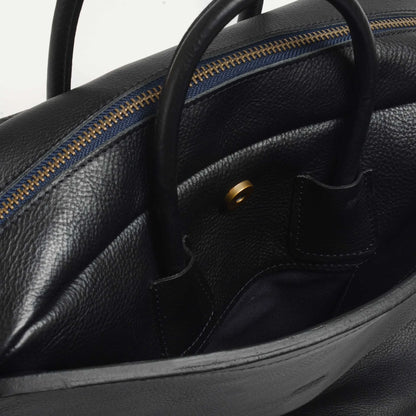 BLEU DE CHAUFFE ZEPPO BUSINESS BAG - BLACK