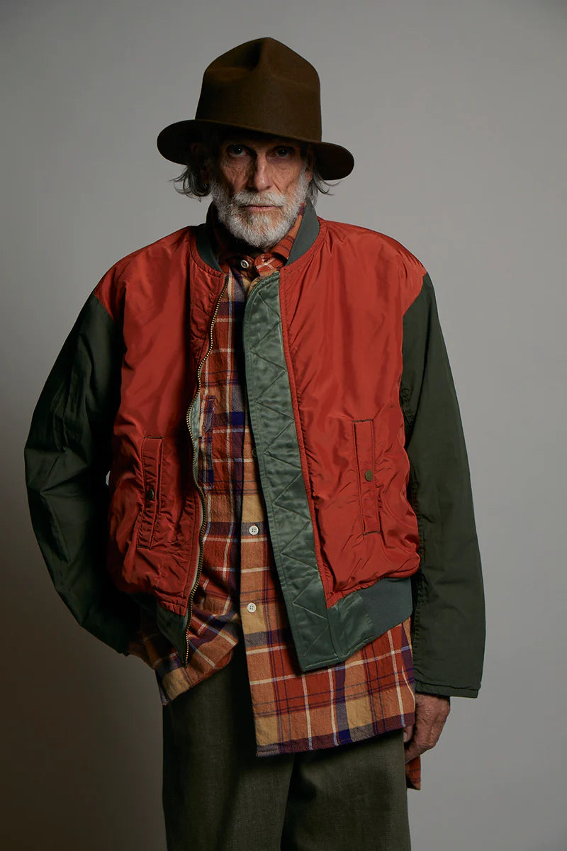 NIGEL CABOURN MA-1 MODIFIED JACKET - GREEN – Pickings and Parry