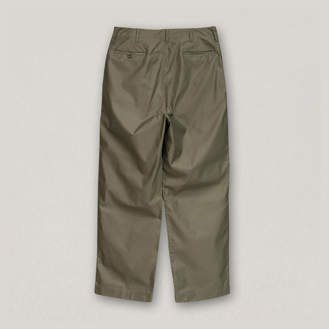 NIGEL CABOURN MAINLINE MOLESKIN BASIC CHINO - GREEN – Pickings and 