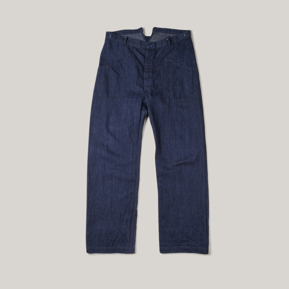 USED WAREHOUSE & CO. USN DENIM UTILITY PANTS - INDIGO – Pickings