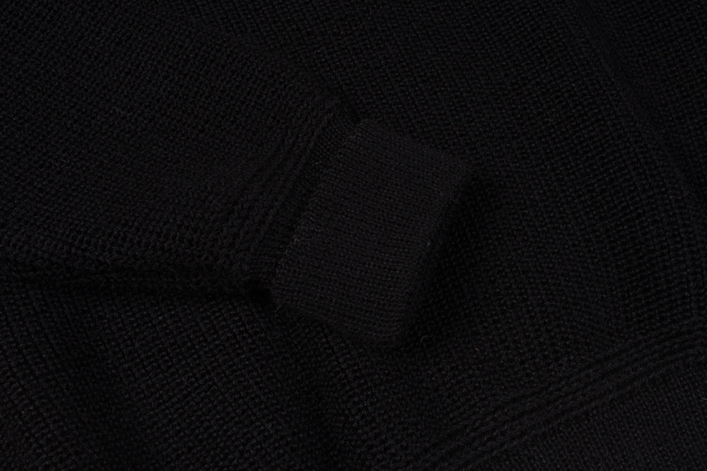 HEIMAT CREWNECK SWEATER - SCHWARZ
