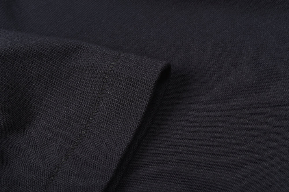 MERZ B. SCHWANEN 214 CREW NECK T-SHIRT RELAXED FIT - CHARCOAL
