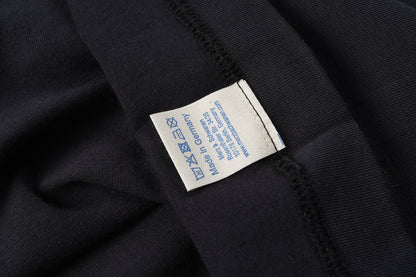 MERZ B. SCHWANEN 214 CREW NECK T-SHIRT RELAXED FIT - CHARCOAL
