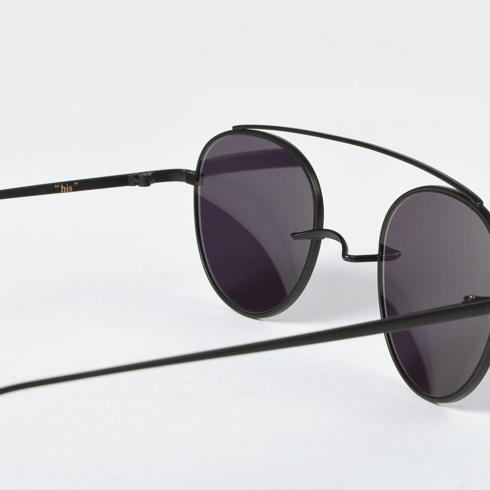 BUDDY OPTICAL HIS TITANIUM SUNGLASSES - MATTE BLACK – Pickings and