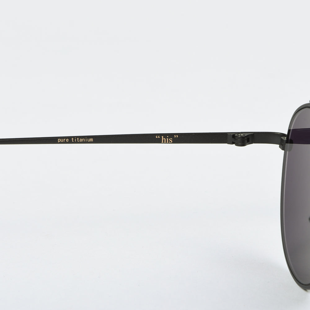 BUDDY OPTICAL HIS TITANIUM SUNGLASSES - MATTE BLACK – Pickings and