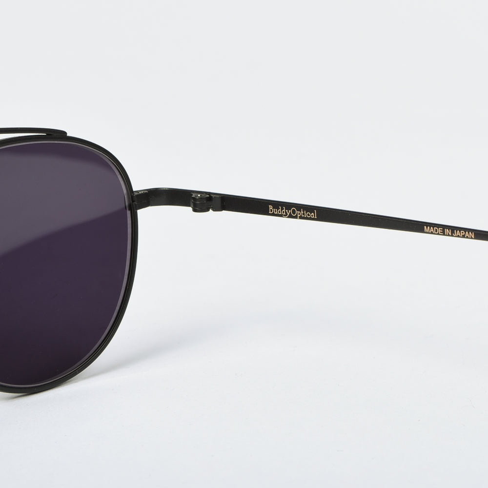 BUDDY OPTICAL HIS TITANIUM SUNGLASSES - MATTE BLACK – Pickings and