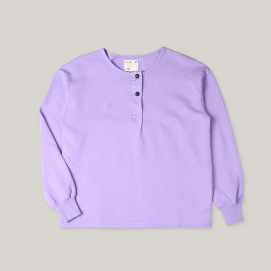 GIRLS OF DUST PAPILLON SWEATER - LILAC