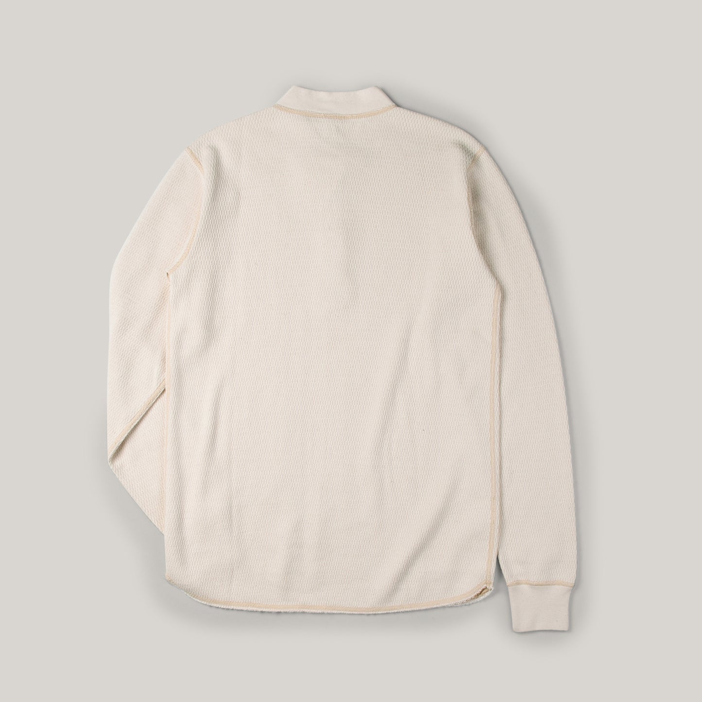 BUZZ RICKSON WAFFLE KNIT THERMAL - NATURAL