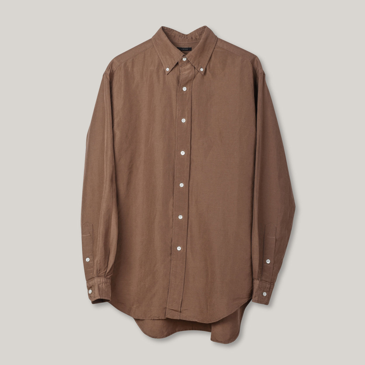 LENO BUTTON DOWN SHIRT - BROWN – Pickings and Parry