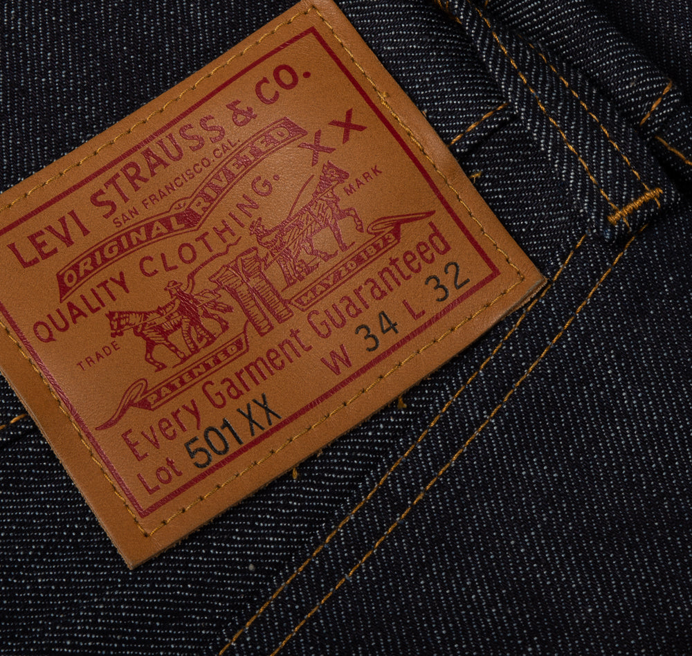 LEVI'S VINTAGE CLOTHING 1947 501 JEANS - RIGID