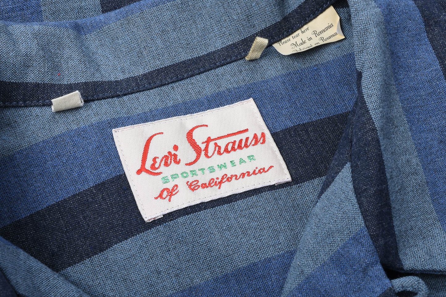 Levi's Vintage Clothing Sportswear Shirt Tonal Blues at