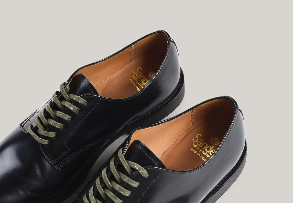 SANDERS Military Derby Shoe(size UK6.5)-