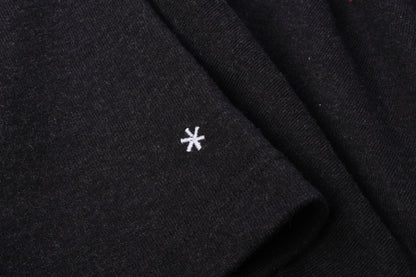 SNOW PEAK RECYCLED COTTON HEAVY DRESS - BLACK