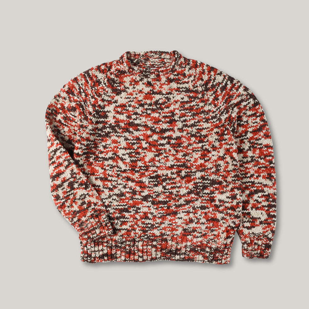 TS(S) CREW NECK KNIT SWEATER - RED