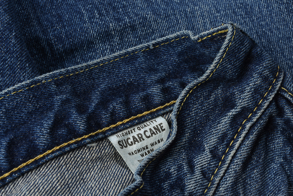 SUGAR CANE 14.25OZ AGED DENIM 1947