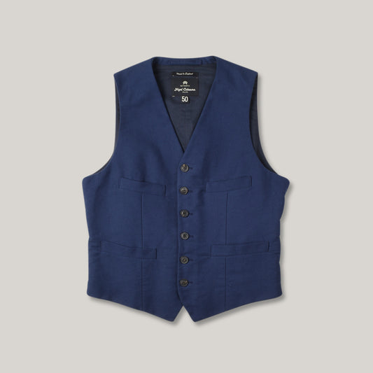 USED NIGEL CABOURN AUTHENTIC VEST - BLUE