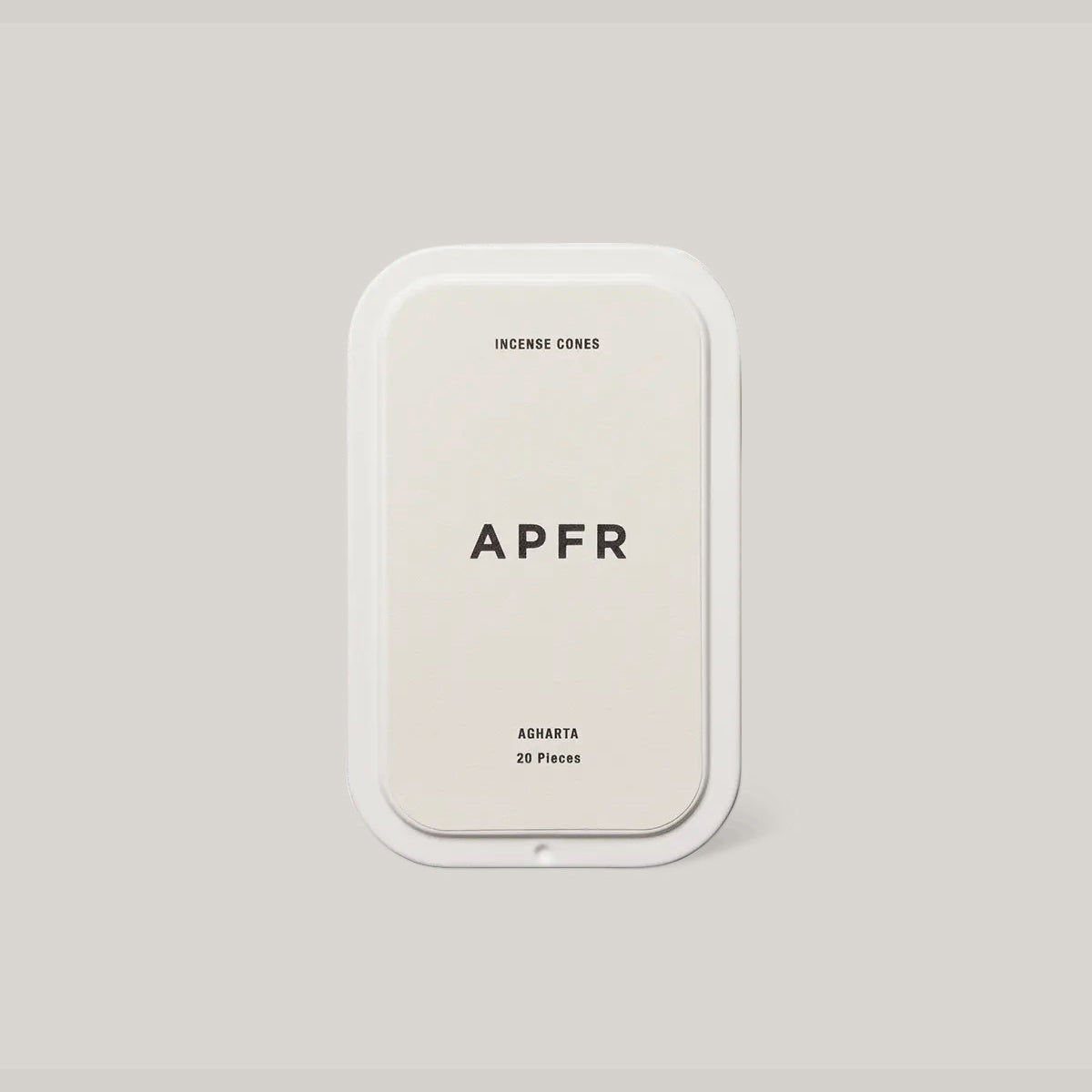 APFR FRAGRANCE INCENSE CONES - WHITE TEA