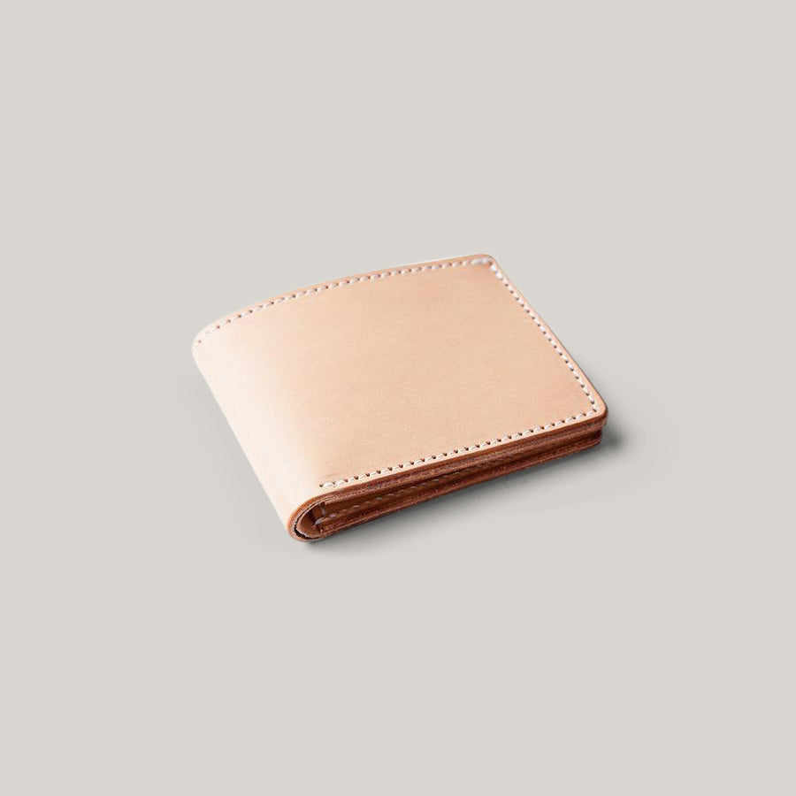 TANNER GOODS UTILITY BIFOLD WALLET - NATURAL