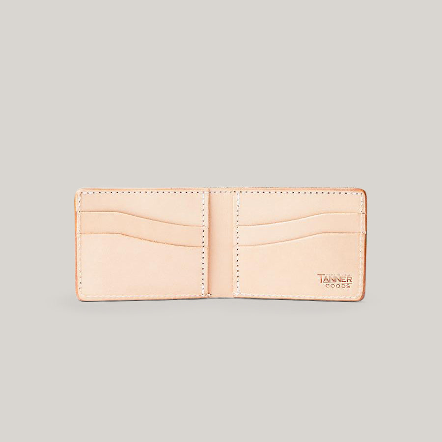 TANNER GOODS UTILITY BIFOLD WALLET - NATURAL