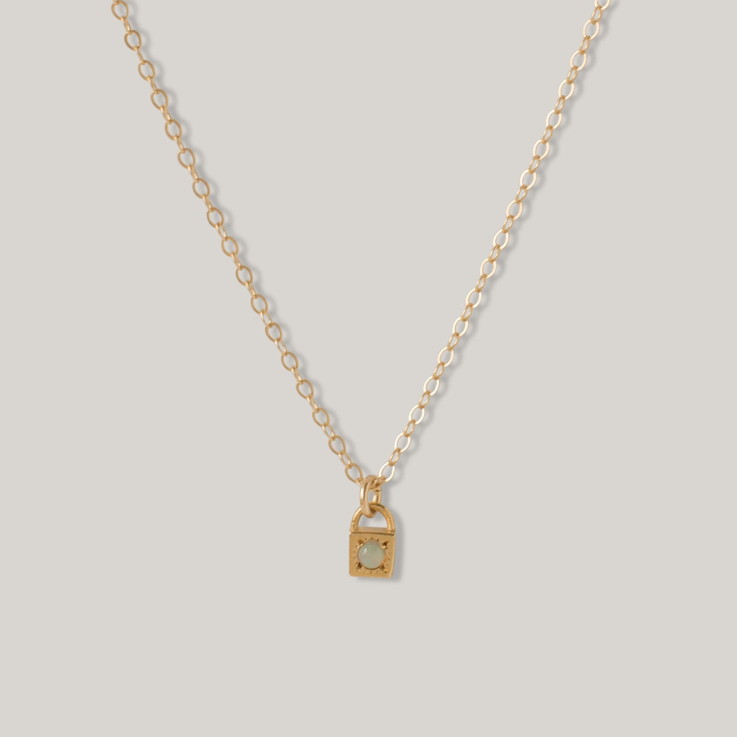 MEREWIF LONER NECKLACE - OPAL